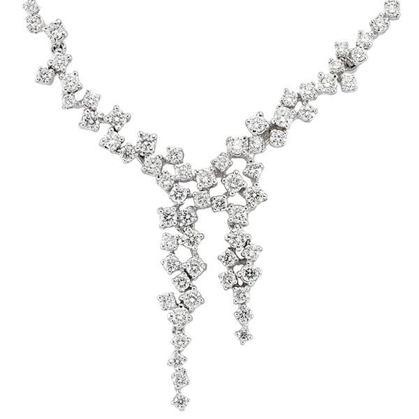 Pırlanta Salkım Kolye