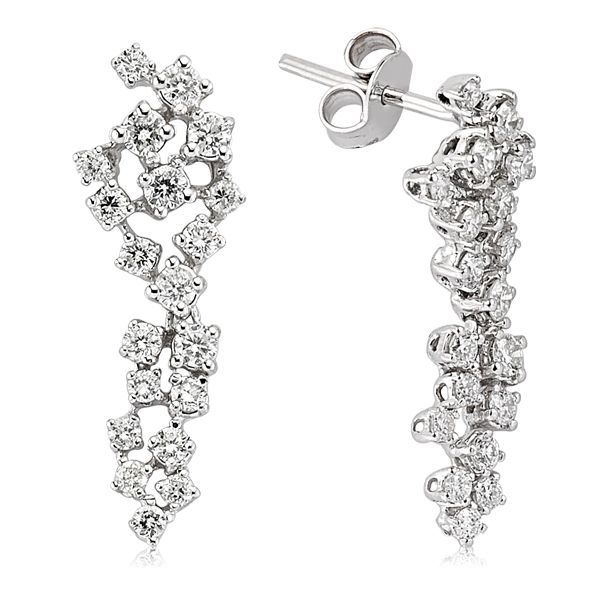 Pırlanta Salkım Küpe