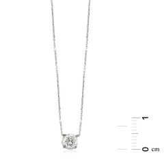 Pırlanta Tektaş Kolye | 0,37 CT