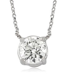 Pırlanta Tektaş Kolye | 0,31 CT