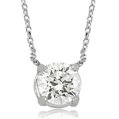 Pırlanta Tektaş Kolye | 0,27 CT