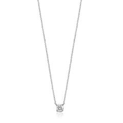 Pırlanta Tektaş Kolye | 0,10 CT