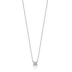 Pırlanta Tektaş Kolye | 0,08 CT