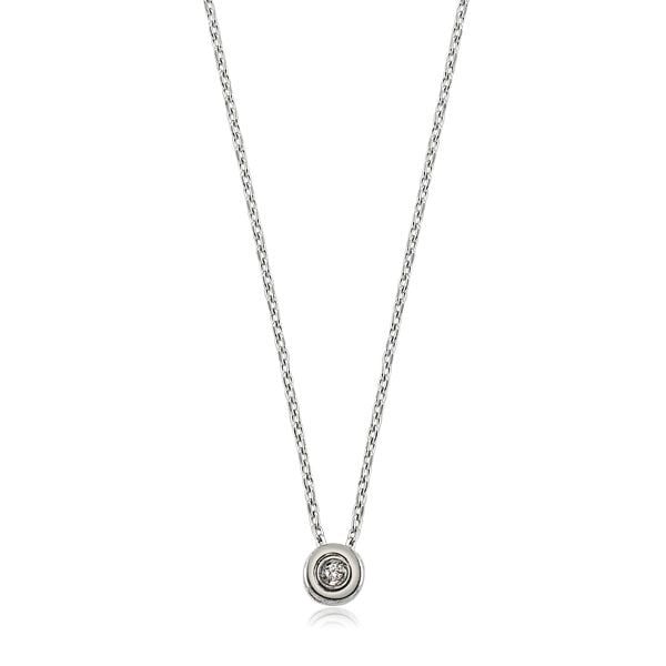 Pırlanta Tektaş Kolye | 0,02 CT