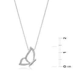 Pırlanta Kelebek Kolye