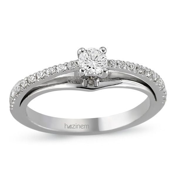 Tektaş Yüzük | 0,26 CT ve 0,15 CT Pırlanta
