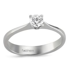 Tektaş Yüzük | 0,25 CT Pırlanta