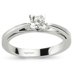 Tektaş Yüzük | 0,30 CT Pırlanta