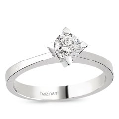 Tektaş Yüzük | 0,23 CT Pırlanta