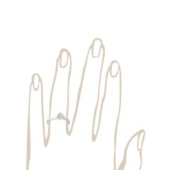 Tektaş Yüzük | 0,53 CT Pırlanta